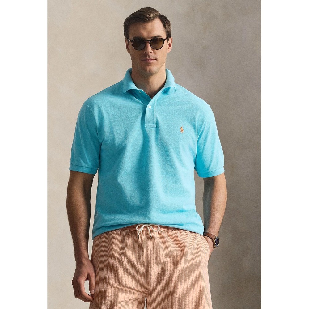 Polo Ralph Lauren Pima Soft Touch Polo Shirt Blue Size 3XB Embroidered logo